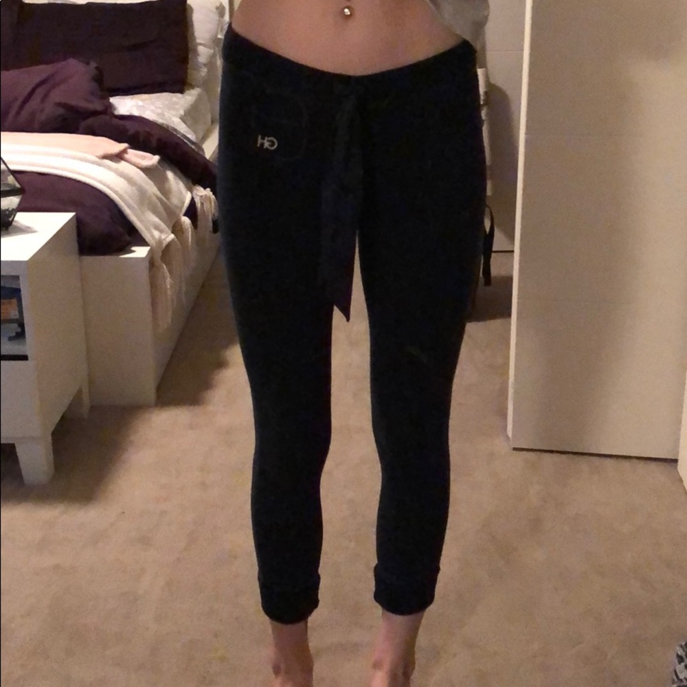 Gilly Hicks dark blue pj leggings